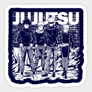 The Punks of Jujutsu (Version 3) Sticker